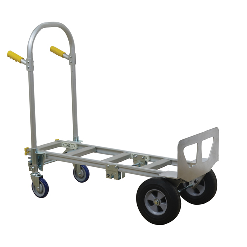 SPTN-JR-T18-SR Spartan Jr. Convertible Hand Truck, Aluminum, 1000 lbs. Capacity Distribution Industrielle GC