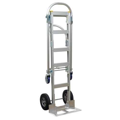SPTN-SR-T18-SR Spartan Sr. Convertible Hand Truck, Aluminum, 1000 lbs. Capacity Distribution Industrielle GC