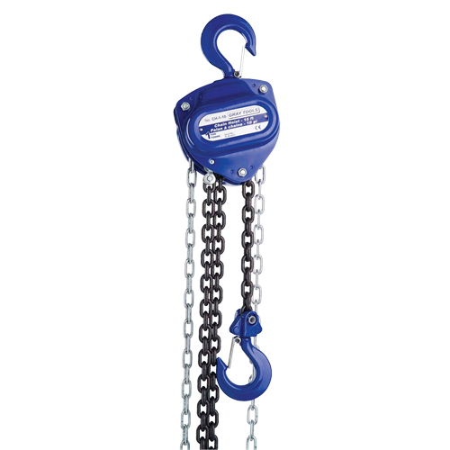 Chain Hoist, 10' Lift, 1000 lbs. (0.5 tons) Capacity Distribution Industrielle GC