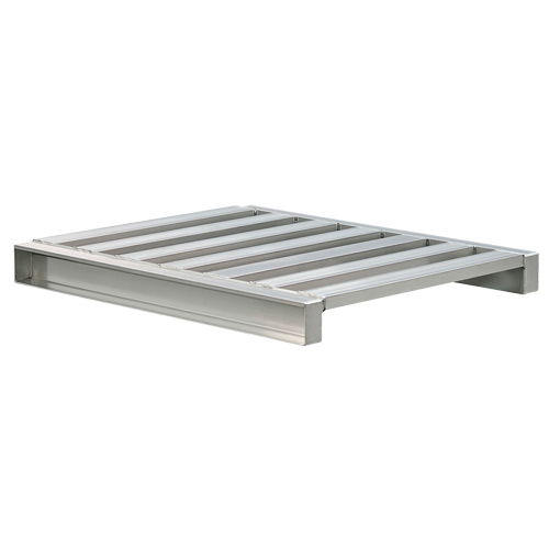Aluminum 2-Way Channel Pallet Distribution Industrielle GC