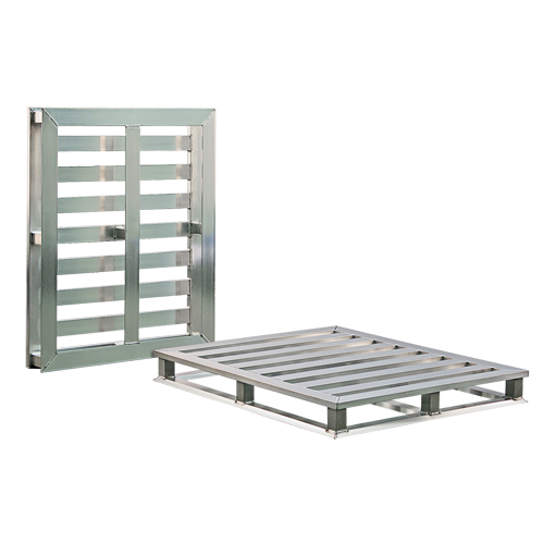 Aluminum 4-Way Tube Frame Pallet Distribution Industrielle GC