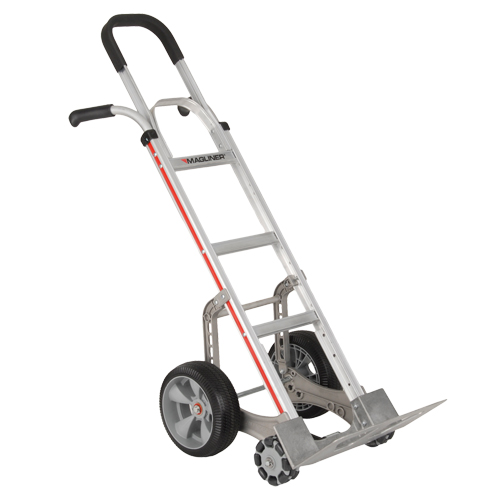 Diable autostabilisant, Prise Combinaison, Aluminium, Hauteur de 55'', Capacit&eacute; 500 lb Distribution Industrielle GC