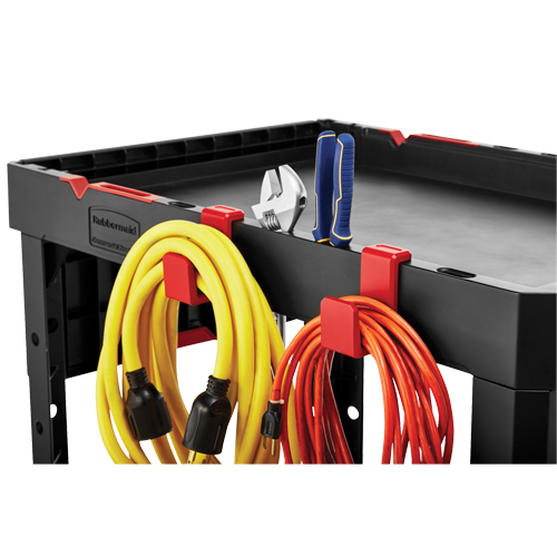 Heavy-Duty Adaptable Utility Cart, 2 Tiers, 25-1/5" x 36" x 51-1/2", 500 lbs. Capacity Distribution Industrielle GC