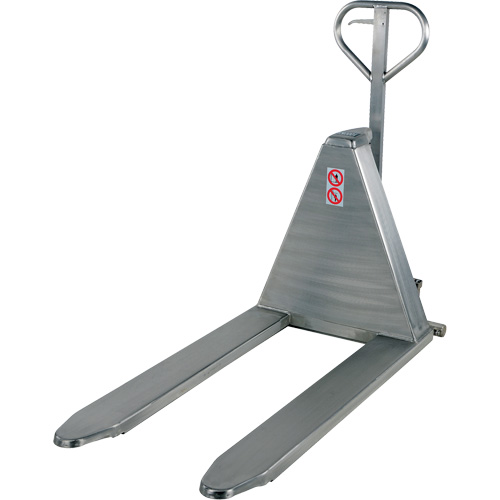 Table &eacute;l&eacute;vatrice de palettes, 45" lo x 26-3/4" la, Acier inoxydable, Capacit&eacute; de 2000 lb Distribution Industrielle GC