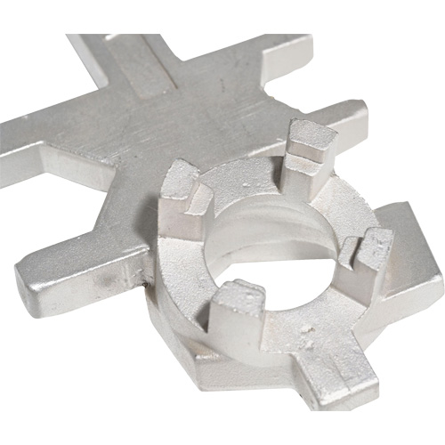 Cl&eacute; pour baril, Ouverture de 3/4"/2", Poign&eacute;e 9-1/2", Acier inoxydable Distribution Industrielle GC