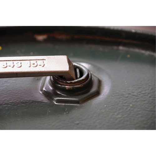 Cl&eacute; pour baril, Ouverture de 3/4"/2", Poign&eacute;e 9-1/2", Acier inoxydable Distribution Industrielle GC