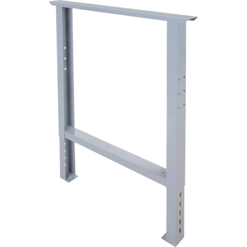 Pattes d'&eacute;tabli pour service industriel, Acier, 30" p x 34" h, Simple Distribution Industrielle GC