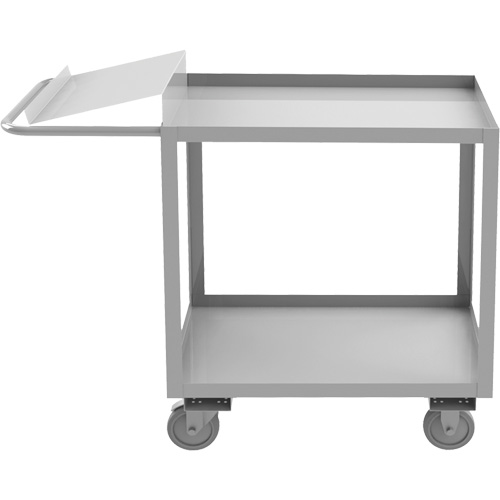 Chariot de pr&eacute;paration de commande de calibre industriel, 39" h x 18-1/8" la x 45" p, 2 Tablettes, Capacit&eacute; 1200 lb Distribution Industrielle GC