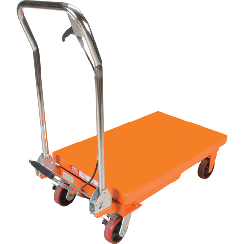 Table &eacute;l&eacute;vatrice &agrave; ciseaux hydraulique, 32" lo x 19-3/4" la, Acier, Capacit&eacute; 1100 lb Distribution Industrielle GC