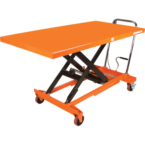 Table &eacute;l&eacute;vatrice &agrave; ciseaux hydraulique, 63" lo x 31-1/2" la, Acier, Capacit&eacute; 1100 lb Distribution Industrielle GC