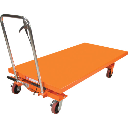 Table &eacute;l&eacute;vatrice &agrave; ciseaux hydraulique, 63" lo x 31-1/2" la, Acier, Capacit&eacute; 1100 lb Distribution Industrielle GC