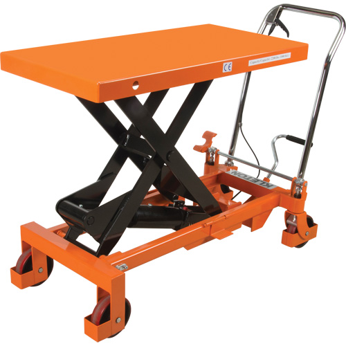 Table &eacute;l&eacute;vatrice &agrave; ciseaux hydraulique, 40" lo x 20 " la, Acier, Capacit&eacute; 2200 lb Distribution Industrielle GC