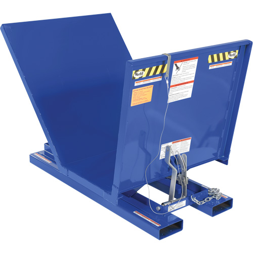 Tr&eacute;mie &agrave; parois ouvrantes, Acier, 1 vg³, Bleu Distribution Industrielle GC