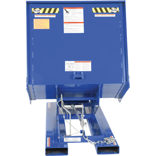 Tr&eacute;mie &agrave; parois ouvrantes, Acier, 1 vg³, Bleu Distribution Industrielle GC
