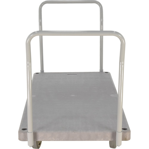 Heavy Duty Plastic Platform Truck, 60" L x 30" W, 3000 lbs. Cap., Polyurethane Wheels Distribution Industrielle GC