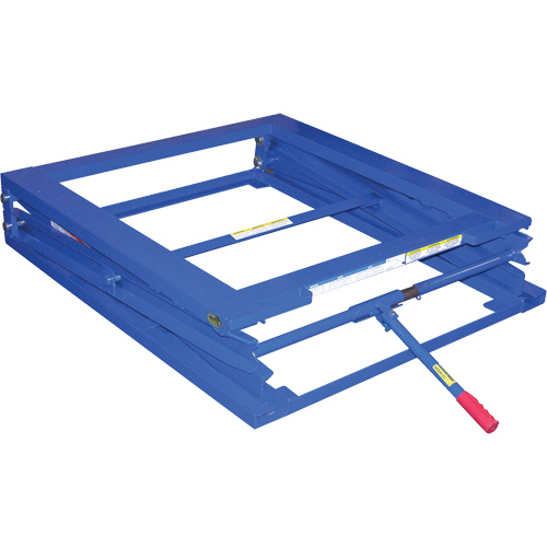 Support de palette ajustable, 42-1/2" lo x 40" la, Capacit&eacute; 5000 lb Distribution Industrielle GC