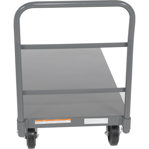 Chariot &agrave; plateforme, 48" lo x 24" la x Capacit&eacute; 2000 lb, Roues en Caoutchouc Distribution Industrielle GC