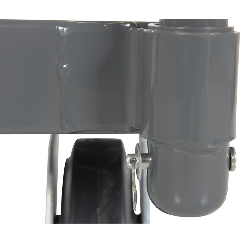 Chariot &agrave; plateforme, 48" lo x 24" la x Capacit&eacute; 2000 lb, Roues en Caoutchouc Distribution Industrielle GC