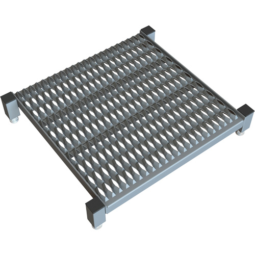 Plateforme de travail en une &eacute;tape &agrave; hauteur r&eacute;glable, 24" la x 24" pr, Capacit&eacute; de 800 lb, Enti&egrave;rement soud&eacute; Distribution Industrielle GC