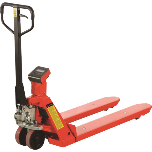Transpalette avec balance Eco, 48" lo x 27" la, Capacit&eacute; de 4400 lb Distribution Industrielle GC