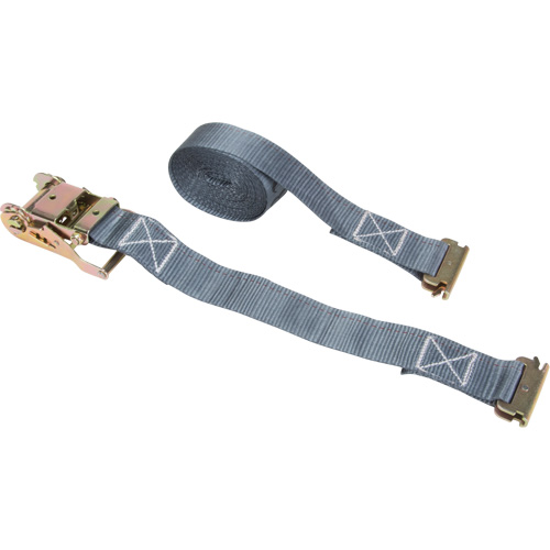 Tendeur d'arrimage &agrave; cliquet, Syst&egrave;me E-Track, 2" , 16' , Charge d'utilisation max. 1333 lb (605 kg) Distribution Industrielle GC