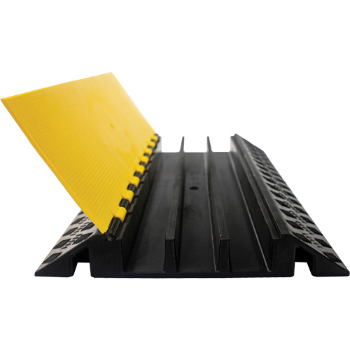 Protecteur de c&acirc;ble droit robuste Powerhouse, 3 canaux, 36" lo x 19,75" la x 3" h Distribution Industrielle GC
