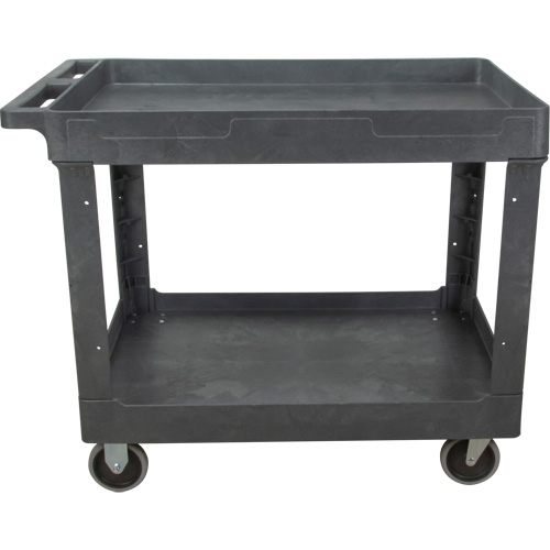 Chariot utilitaire pour l'entretien, 2 tiers, 24-5/8" x 32-1/2" x 40", Capacit&eacute; 550 lb Distribution Industrielle GC