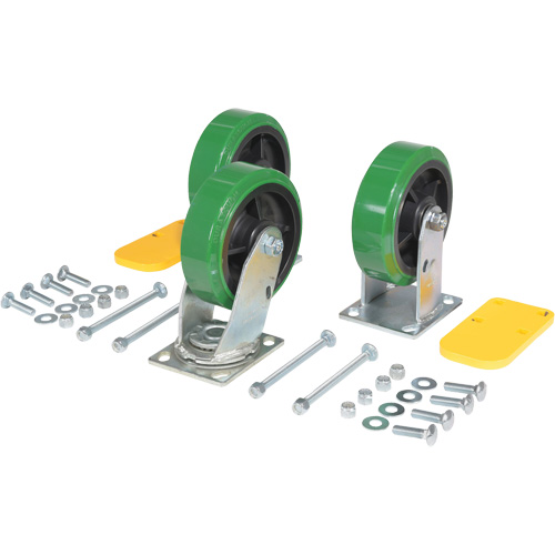 H Series Self-Dumping Hopper Caster Kit Distribution Industrielle GC