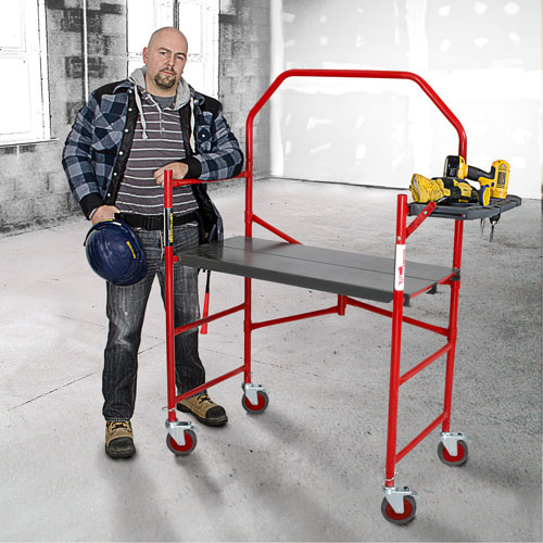 Buildman Portable Scaffold, 40-5/8" D x 4' H Distribution Industrielle GC