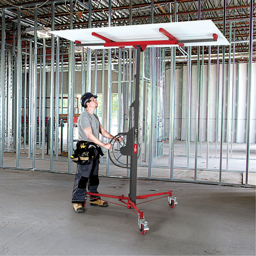 Appareils de levage pour panneaux de cloisons s&egrave;ches Bulidman Distribution Industrielle GC