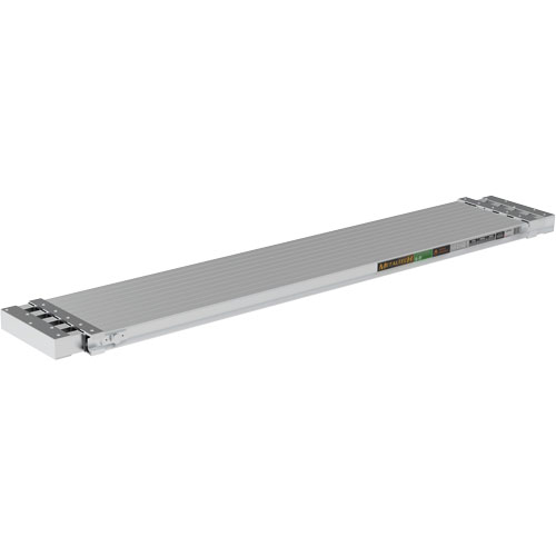 Planche de travail t&eacute;lescopique, 108" la x 12" pr, Capacit&eacute; de 250 lb, D&eacute;mont&eacute; Distribution Industrielle GC