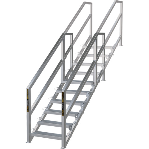 Syst&egrave;me d'escalier modulaire pour la construction de 6-10 marches SmartStairs, 75" ha Distribution Industrielle GC
