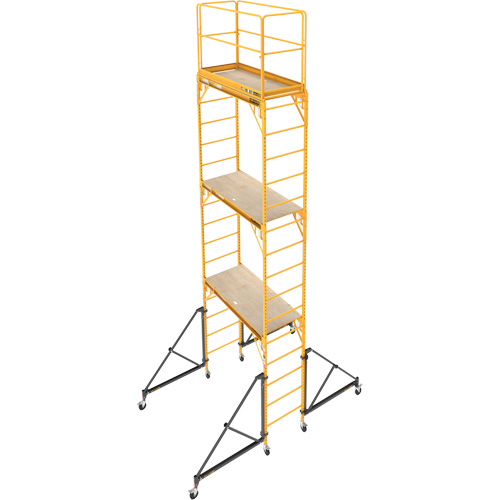 Ensemble de stabilisateurs universels avec roues Distribution Industrielle GC