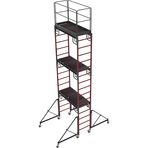 Ensemble de stabilisateurs universels avec roues Distribution Industrielle GC