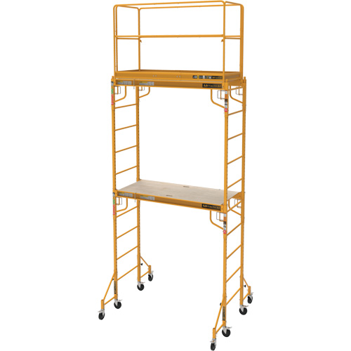 Trousse de garde-corps pour &eacute;chafaud Jobsite Series, 29-1/4" p x 44-1/2" h Distribution Industrielle GC