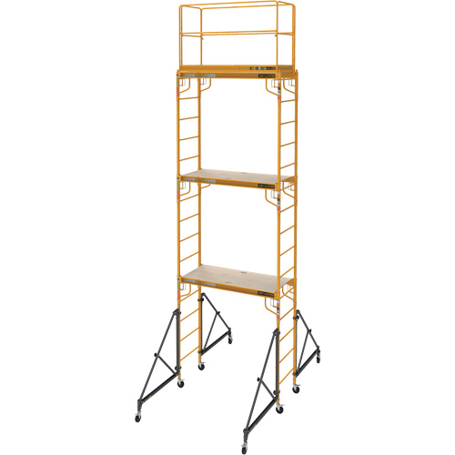 Trousse compl&egrave;te de tour d'&eacute;chafaudage pour cloison s&egrave;che de 18', 122" p x 236" h Distribution Industrielle GC