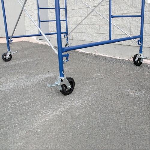 Complete Scaffold Tower with Casters, 69-1/2" D x 178" H Distribution Industrielle GC