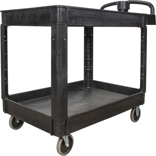Chariot utilitaire, 2 tiers, 25-5/8" x 33-1/2" x 43-3/4", Capacit&eacute; 550 lb Distribution Industrielle GC