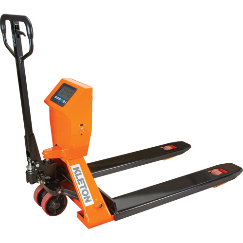 Digital Scale Pallet Truck, 44.5" L x 27.75" W, 4400 lbs. Cap. Distribution Industrielle GC