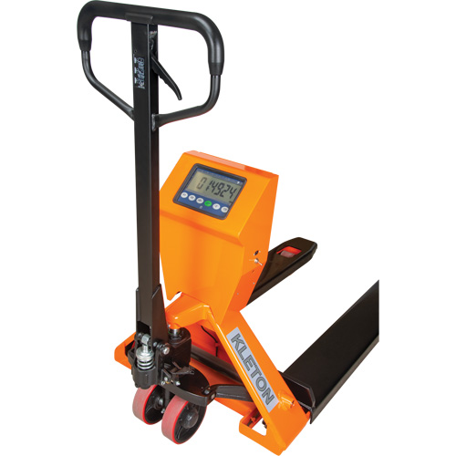 Digital Scale Pallet Truck, 44.5" L x 27.75" W, 4400 lbs. Cap. Distribution Industrielle GC