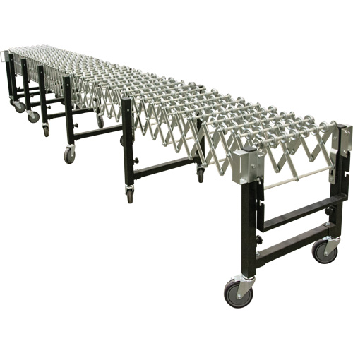 Expandable Conveyor, 18" W x 12' L, 200 lbs. per lin. ft. Capacity Distribution Industrielle GC