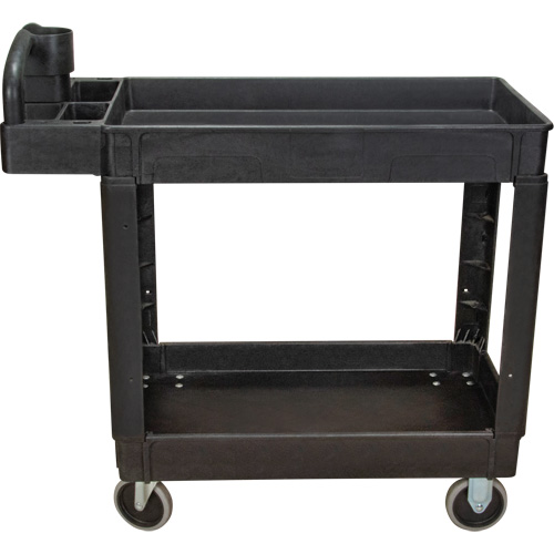 Chariot utilitaire, 2 tiers, 17-1/8" x 33-1/2" x 37-5/8", Capacit&eacute; 550 lb Distribution Industrielle GC