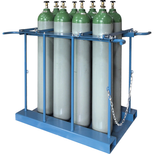 8-Cylinder Forklift Cylinder Storage Caddy Distribution Industrielle GC