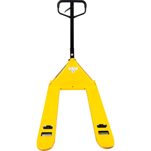 Steel Wheel Pallet Truck, Steel, 48" L x 27" W, 5500 lbs. Capacity Distribution Industrielle GC