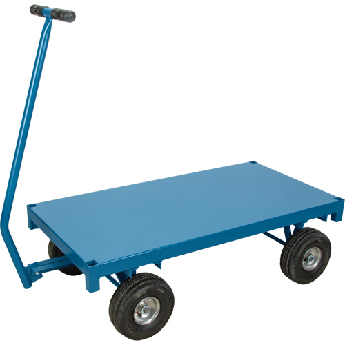 Chariot de ramassage &agrave; plateforme pour l'ext&eacute;rieur, 30" la x 60" la x Capacit&eacute; 1000 lb Distribution Industrielle GC