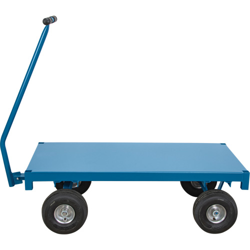 Chariot de ramassage &agrave; plateforme pour l'ext&eacute;rieur, 30" la x 60" la x Capacit&eacute; 1000 lb Distribution Industrielle GC