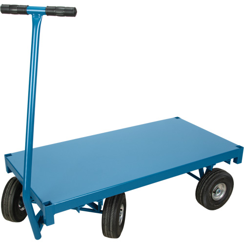 Chariot de ramassage &agrave; plateforme pour l'ext&eacute;rieur, 30" la x 60" la x Capacit&eacute; 1000 lb Distribution Industrielle GC