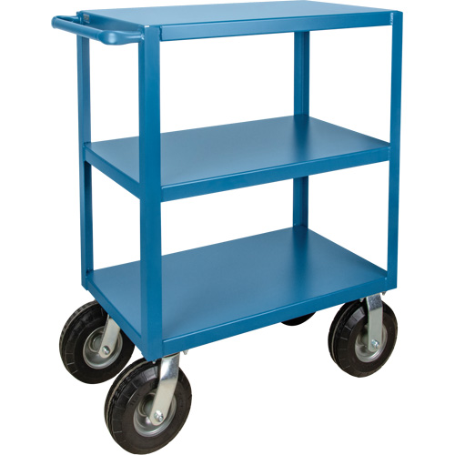  Chariot &agrave; tablettes pour l'ext&eacute;rieur, 3 Tiers, 18" la x 39" h x 33" p, Capacit&eacute; 1200 lb Distribution Industrielle GC
