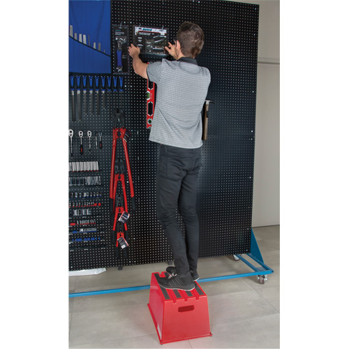 Escabeau industriel, 20-7/8" x 12-3/16" x Hauteur 12" Distribution Industrielle GC