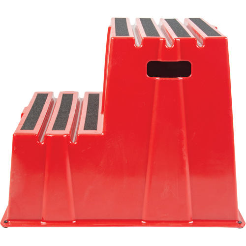 Escabeau industriel, 2 marches, 26" x 22-7/16" x Hauteur 19-11/16" Distribution Industrielle GC